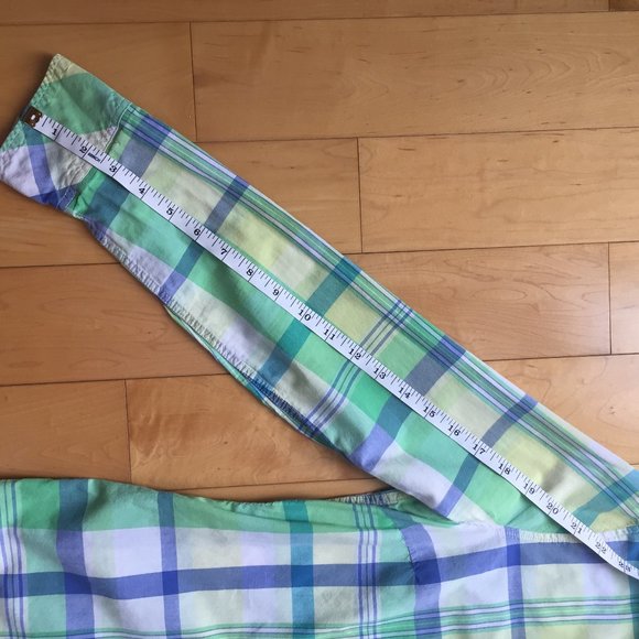 Tommy Hilfiger Women's Plaid Button Down Shirt - Picture 12 of 13